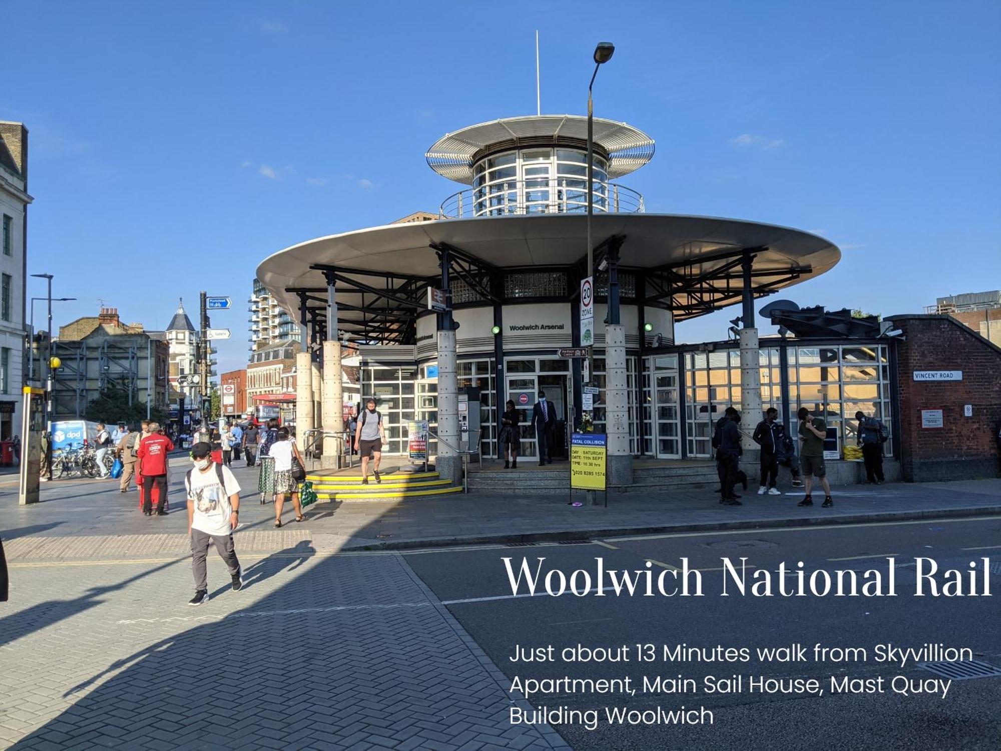 Skyvillion - London River Thames Top Floor Apartments By Woolwich Ferry, Mins To London Excel, O2 Arena , London City Airport With Parking Екстериор снимка