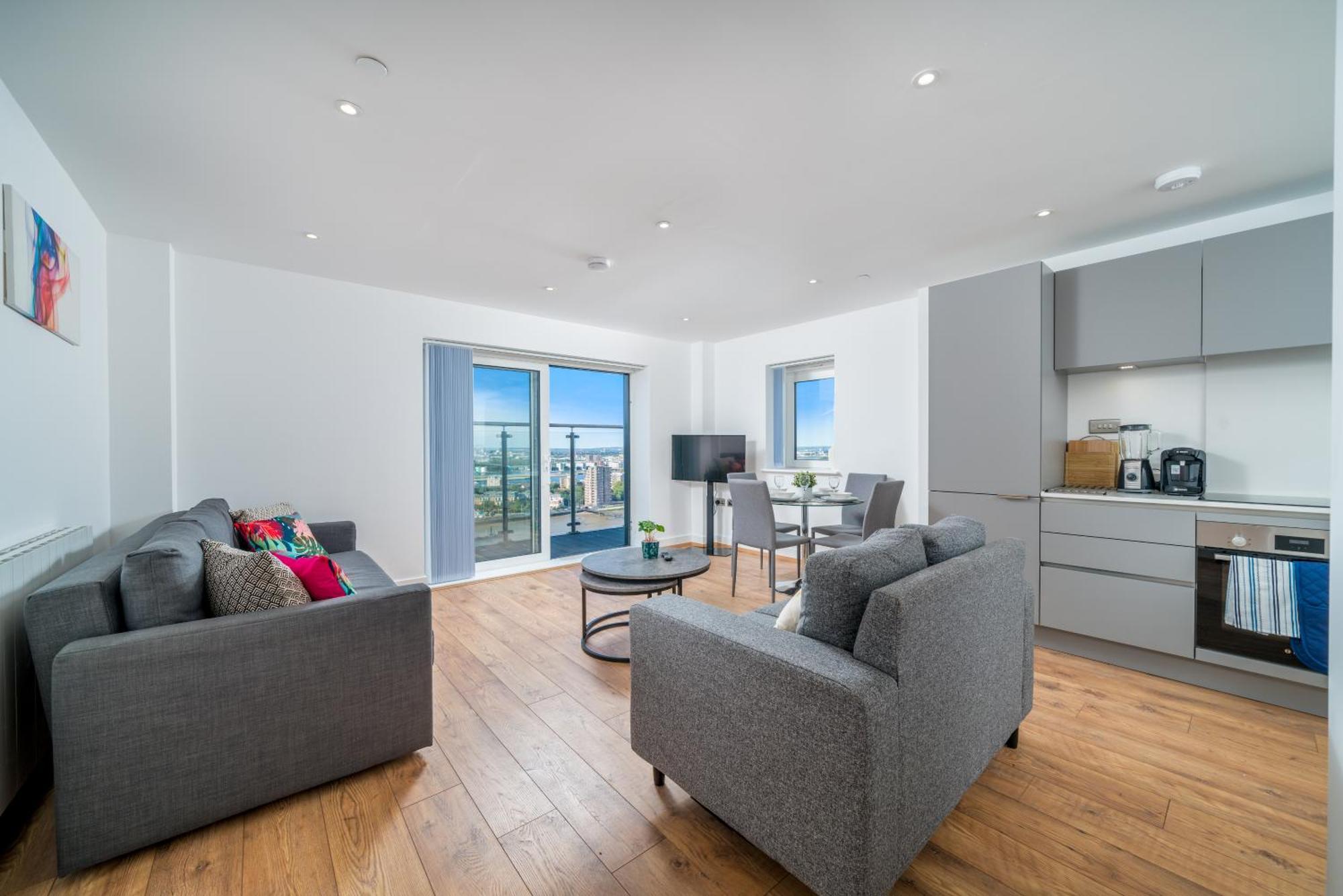 Skyvillion - London River Thames Top Floor Apartments By Woolwich Ferry, Mins To London Excel, O2 Arena , London City Airport With Parking Екстериор снимка